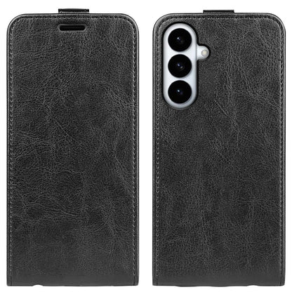 Samsung Galaxy S26+ 5G Texture Vertical Flip Leather Wallet Case with Card Slot, PU TPU Shockproof Protective Cover, Anti-Drop Magnetic Folio Phone Case