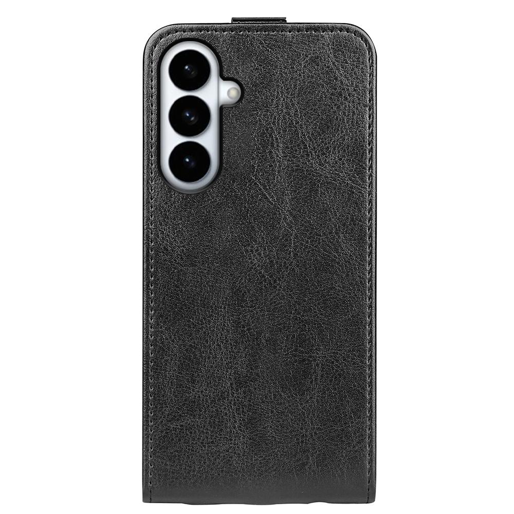 Samsung Galaxy S26+ 5G Texture Vertical Flip Leather Wallet Case with Card Slot, PU TPU Shockproof Protective Cover, Anti-Drop Magnetic Folio Phone Case