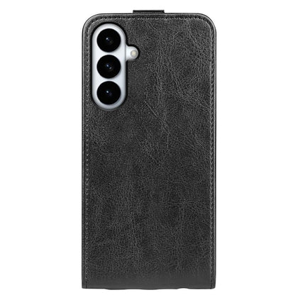 Samsung Galaxy S26+ 5G Texture Vertical Flip Leather Wallet Case with Card Slot, PU TPU Shockproof Protective Cover, Anti-Drop Magnetic Folio Phone Case