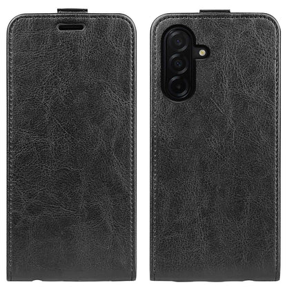 Samsung Galaxy A27 5G Texture Vertical Flip Leather Wallet Case with Card Slot, PU TPU Shockproof Protective Cover, Anti-Drop Magnetic Folio Phone Case