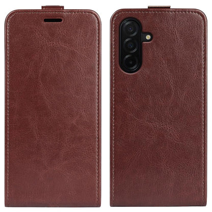 Samsung Galaxy A27 5G Texture Vertical Flip Leather Wallet Case with Card Slot, PU TPU Shockproof Protective Cover, Anti-Drop Magnetic Folio Phone Case
