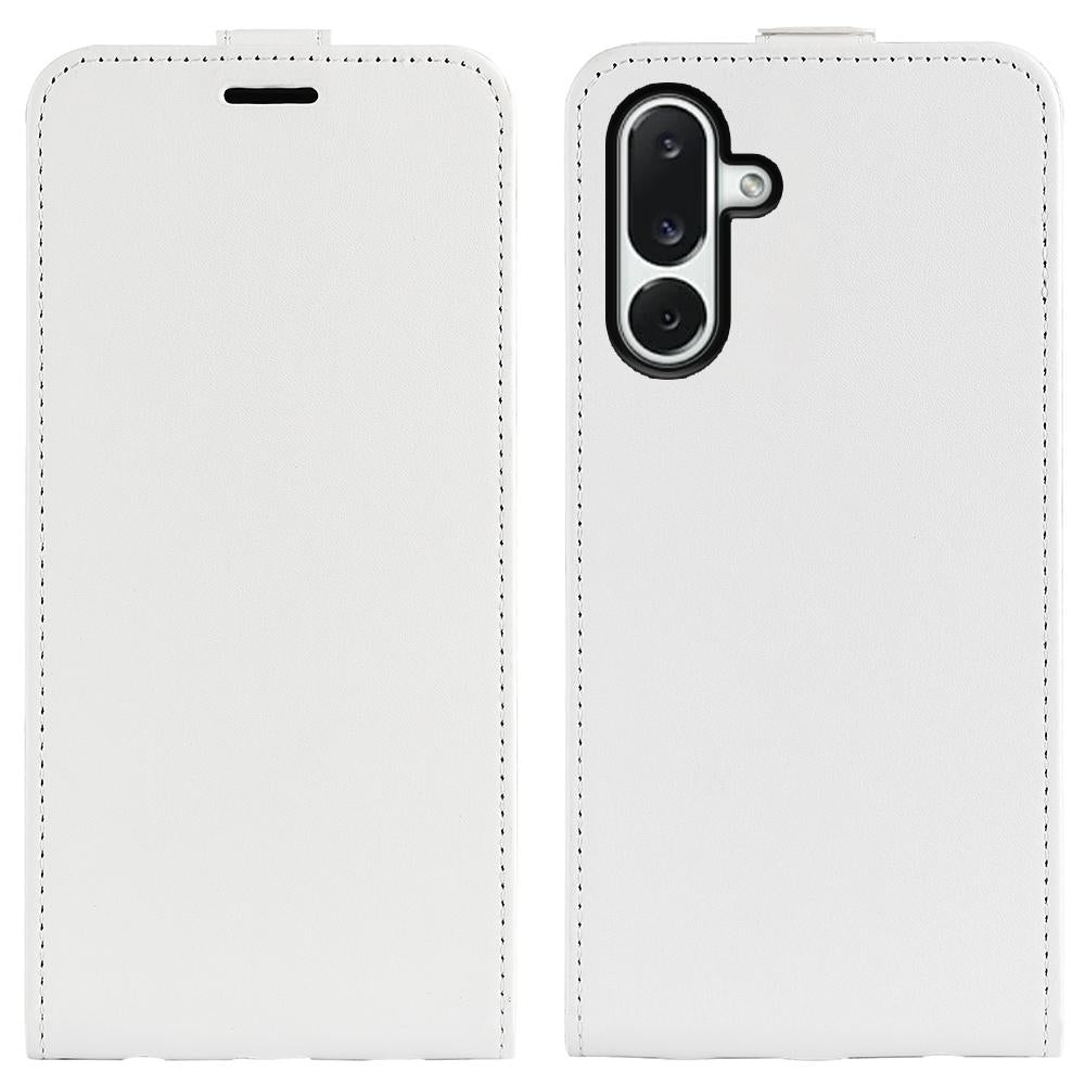 Samsung Galaxy M36 5G Texture Vertical Flip Leather Wallet Case with Card Slot, PU TPU Shockproof Protective Cover, Anti-Drop Magnetic Folio Phone Case