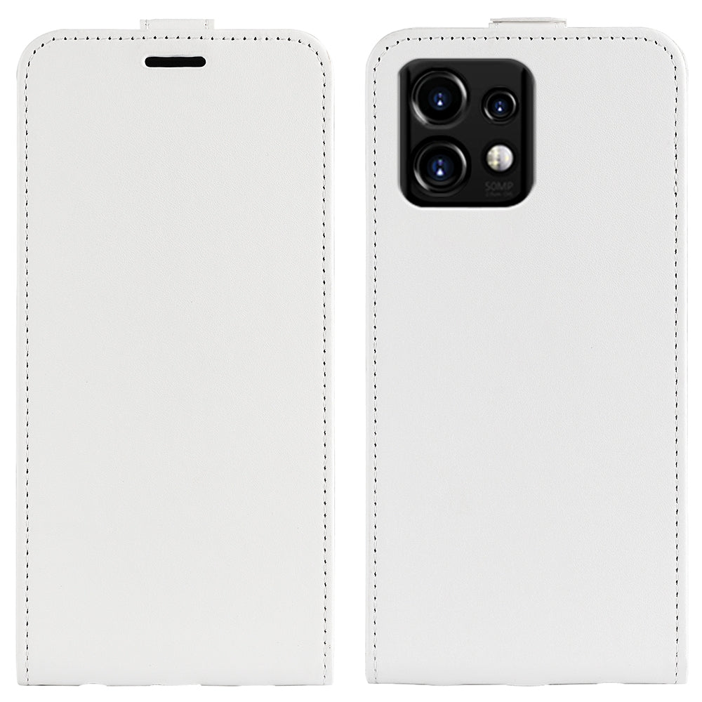 Motorola Moto X40 Pro Texture Vertical Flip Leather Wallet Case with Card Slot, PU TPU Shockproof Protective Cover, Anti-Drop Magnetic Folio Phone Case