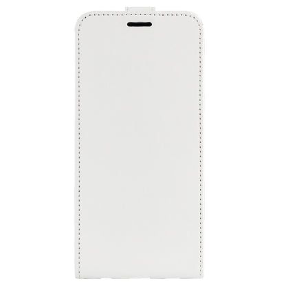 Motorola Moto X40 Pro Texture Vertical Flip Leather Wallet Case with Card Slot, PU TPU Shockproof Protective Cover, Anti-Drop Magnetic Folio Phone Case