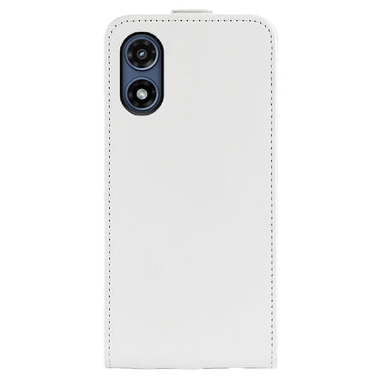 Motorola Moto G Play 2024 Texture Vertical Flip Leather Wallet Case with Card Slot, PU TPU Shockproof Protective Cover, Anti-Drop Magnetic Folio Phone Case