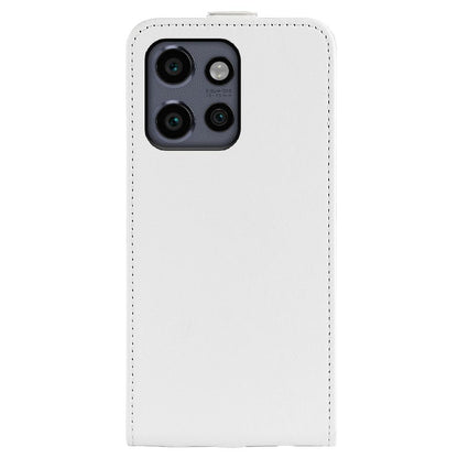 Motorola Edge 50 Neo 5G Texture Vertical Flip Leather Wallet Case with Card Slot, PU TPU Shockproof Protective Cover, Anti-Drop Magnetic Folio Phone Case
