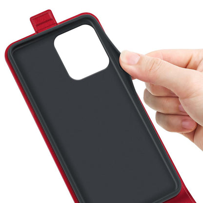 Motorola Moto G Power 2025 Texture Vertical Flip Leather Wallet Case with Card Slot, PU TPU Shockproof Protective Cover, Anti-Drop Magnetic Folio Phone Case