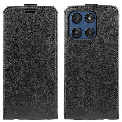 Motorola Moto G Stylus 5G 2025 Texture Vertical Flip Leather Wallet Case with Card Slot, PU TPU Shockproof Protective Cover, Anti-Drop Magnetic Folio Phone Case