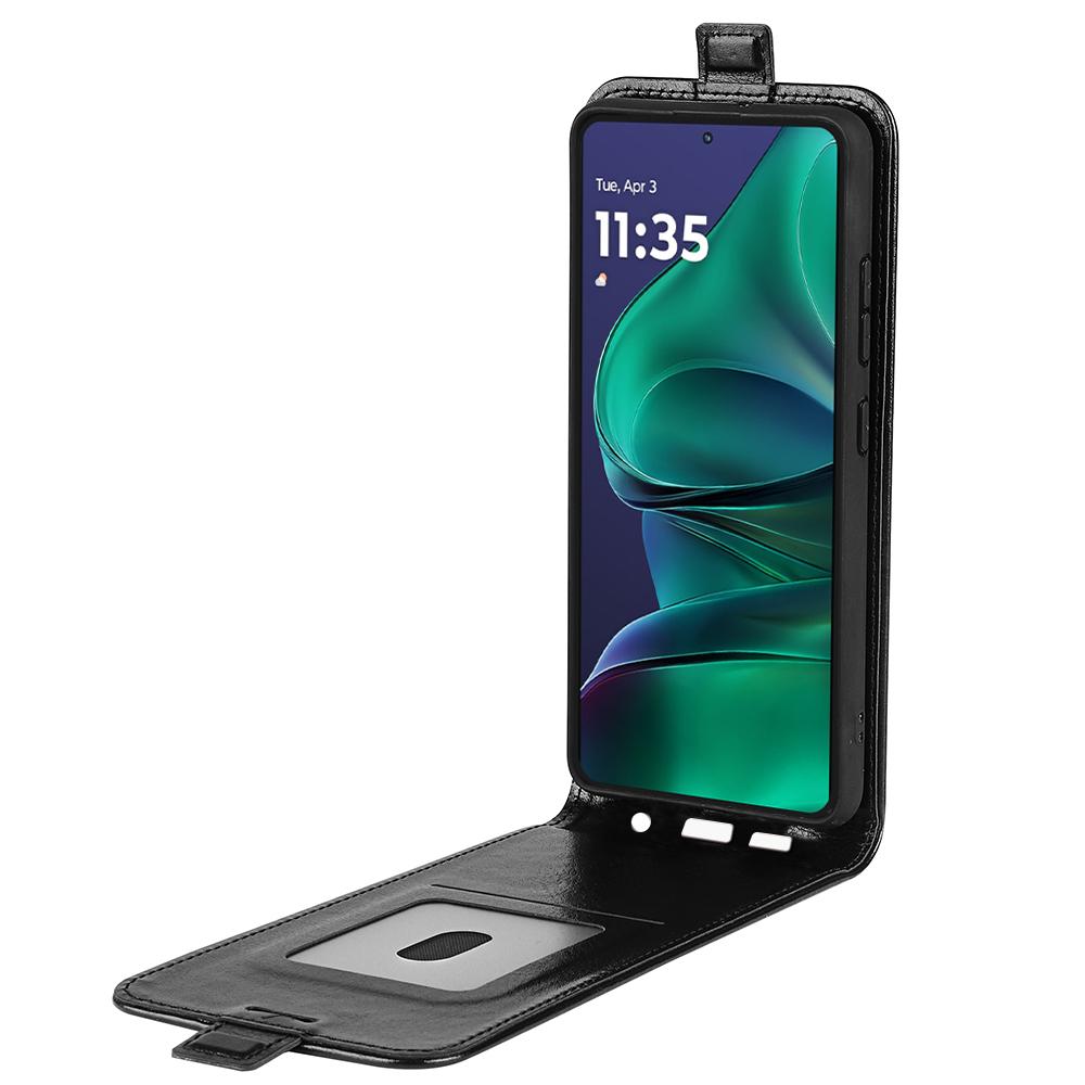 Motorola Moto G Stylus 5G 2025 Texture Vertical Flip Leather Wallet Case with Card Slot, PU TPU Shockproof Protective Cover, Anti-Drop Magnetic Folio Phone Case