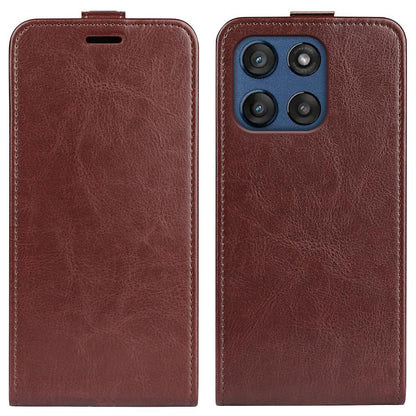 Motorola Moto G Stylus 5G 2025 Texture Vertical Flip Leather Wallet Case with Card Slot, PU TPU Shockproof Protective Cover, Anti-Drop Magnetic Folio Phone Case