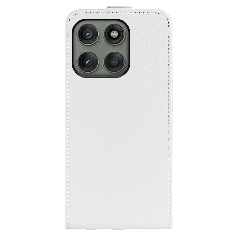 Motorola Edge 60 Pro Texture Vertical Flip Leather Wallet Case with Card Slot, PU TPU Shockproof Protective Cover, Anti-Drop Magnetic Folio Phone Case