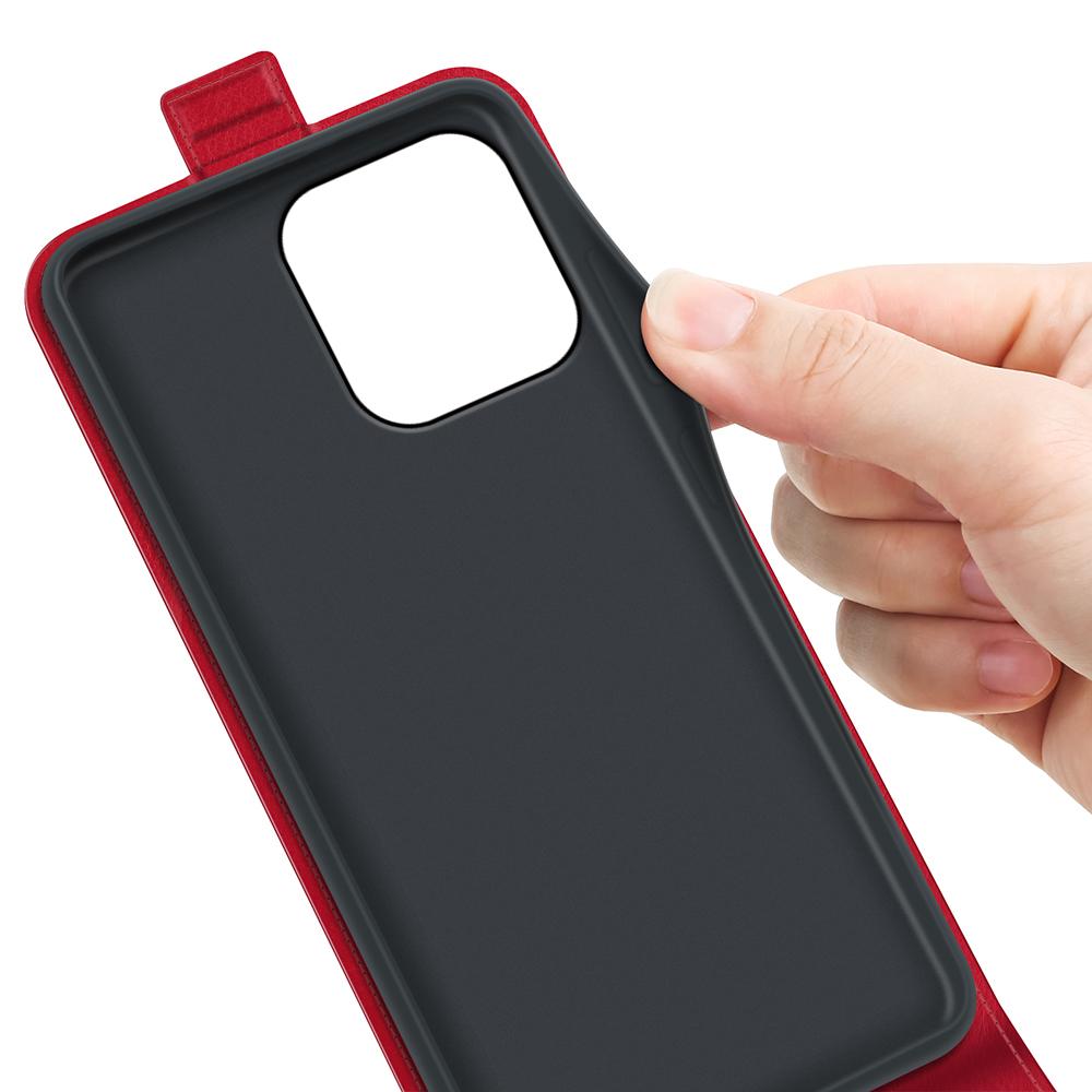Motorola Moto G66Y Texture Vertical Flip Leather Wallet Case with Card Slot, PU TPU Shockproof Protective Cover, Anti-Drop Magnetic Folio Phone Case