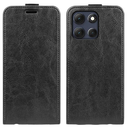 Motorola Moto G86 Power Texture Vertical Flip Leather Wallet Case with Card Slot, PU TPU Shockproof Protective Cover, Anti-Drop Magnetic Folio Phone Case