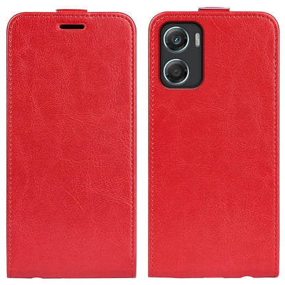 Motorola Moto G06 4G Texture Vertical Flip Leather Wallet Case with Card Slot, PU TPU Shockproof Protective Cover, Anti-Drop Magnetic Folio Phone Case