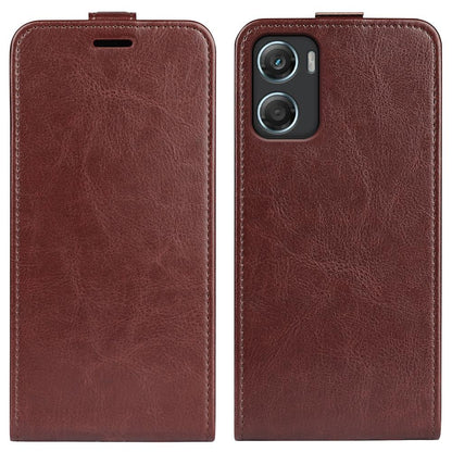 Motorola Moto G06 4G Texture Vertical Flip Leather Wallet Case with Card Slot, PU TPU Shockproof Protective Cover, Anti-Drop Magnetic Folio Phone Case