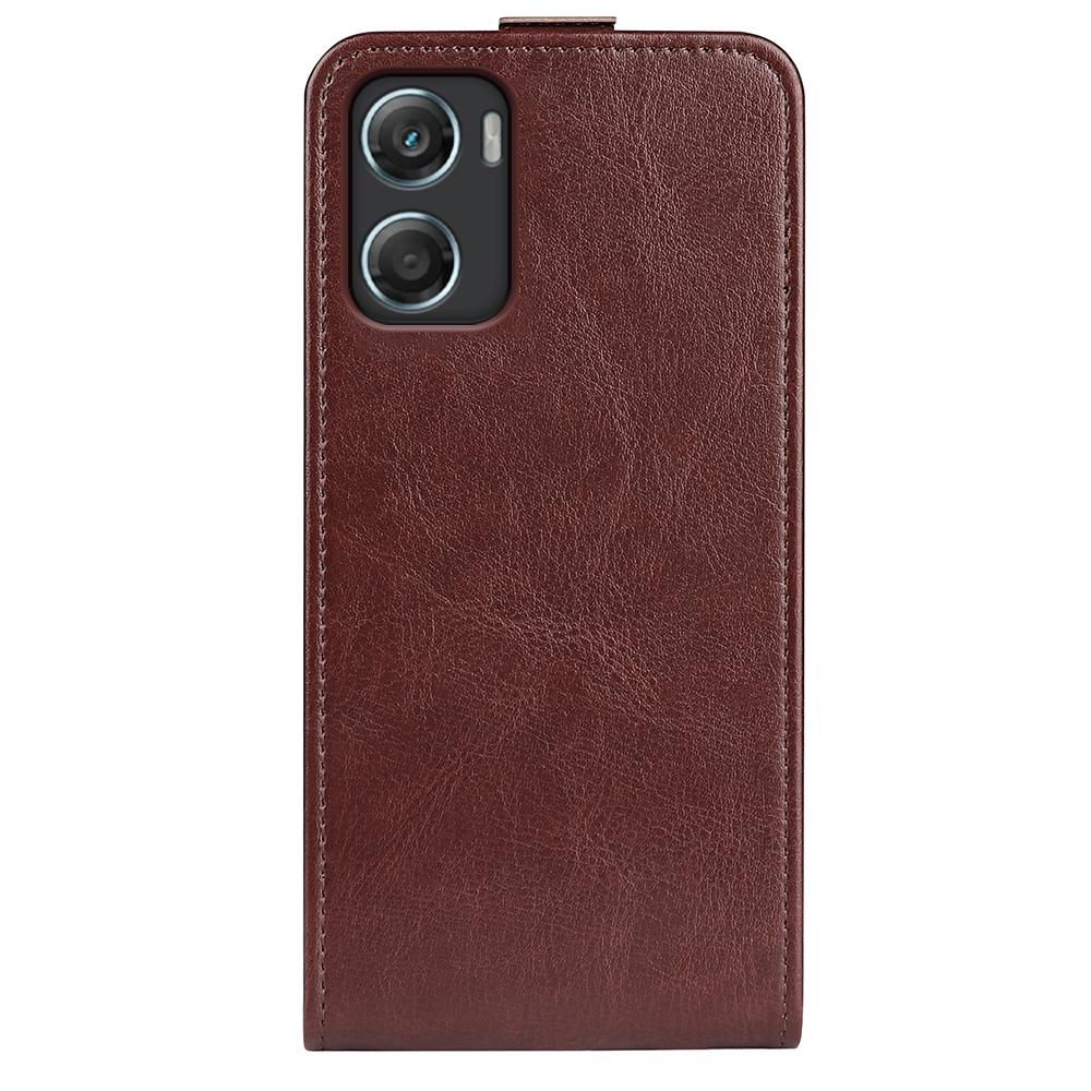 Motorola Moto G06 4G Texture Vertical Flip Leather Wallet Case with Card Slot, PU TPU Shockproof Protective Cover, Anti-Drop Magnetic Folio Phone Case