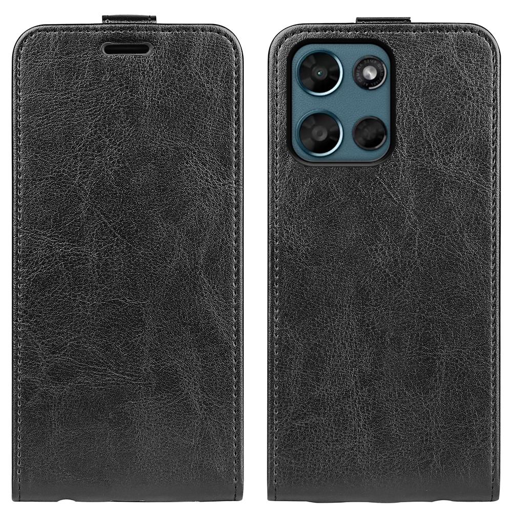 Motorola Moto G 5G 2026 Texture Vertical Flip Leather Wallet Case with Card Slot, PU TPU Shockproof Protective Cover, Anti-Drop Magnetic Folio Phone Case