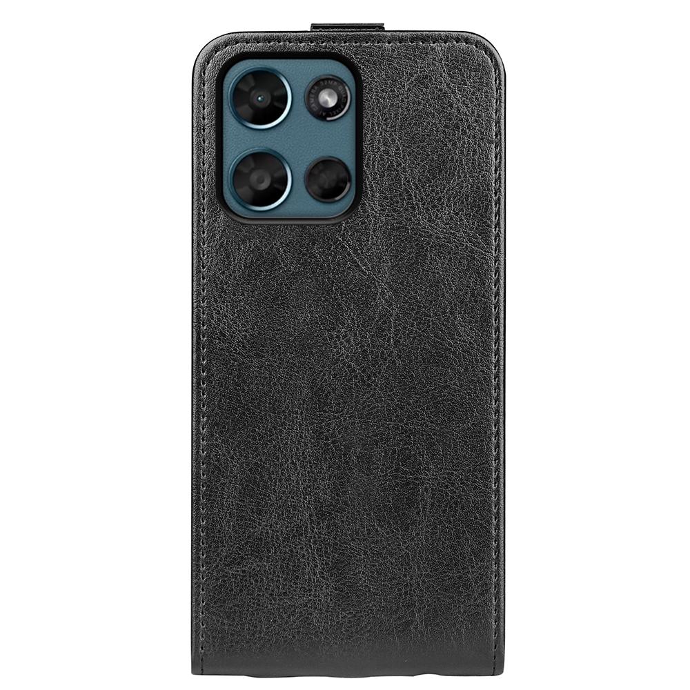 Motorola Moto G 5G 2026 Texture Vertical Flip Leather Wallet Case with Card Slot, PU TPU Shockproof Protective Cover, Anti-Drop Magnetic Folio Phone Case