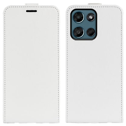 Motorola Moto G 5G 2026 Texture Vertical Flip Leather Wallet Case with Card Slot, PU TPU Shockproof Protective Cover, Anti-Drop Magnetic Folio Phone Case