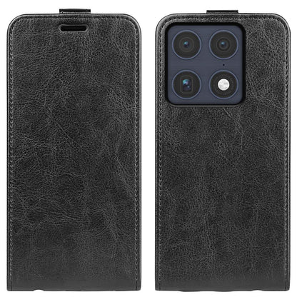 Motorola Signature 5G Texture Vertical Flip Leather Wallet Case with Card Slot, PU TPU Shockproof Protective Cover, Anti-Drop Magnetic Folio Phone Case