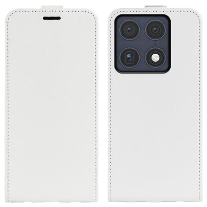 Motorola Signature 5G Texture Vertical Flip Leather Wallet Case with Card Slot, PU TPU Shockproof Protective Cover, Anti-Drop Magnetic Folio Phone Case