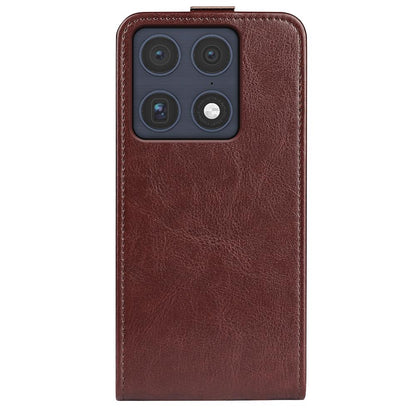 Motorola Signature 5G Texture Vertical Flip Leather Wallet Case with Card Slot, PU TPU Shockproof Protective Cover, Anti-Drop Magnetic Folio Phone Case