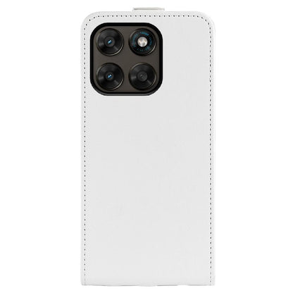 Motorola Moto G67 5G Texture Vertical Flip Leather Wallet Case with Card Slot, PU TPU Shockproof Protective Cover, Anti-Drop Magnetic Folio Phone Case