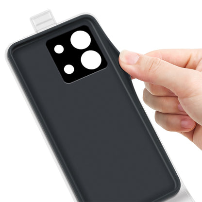 Xiaomi Redmi Note 13 Texture Vertical Flip Leather Wallet Case with Card Slot, PU TPU Shockproof Protective Cover, Anti-Drop Magnetic Folio Phone Case