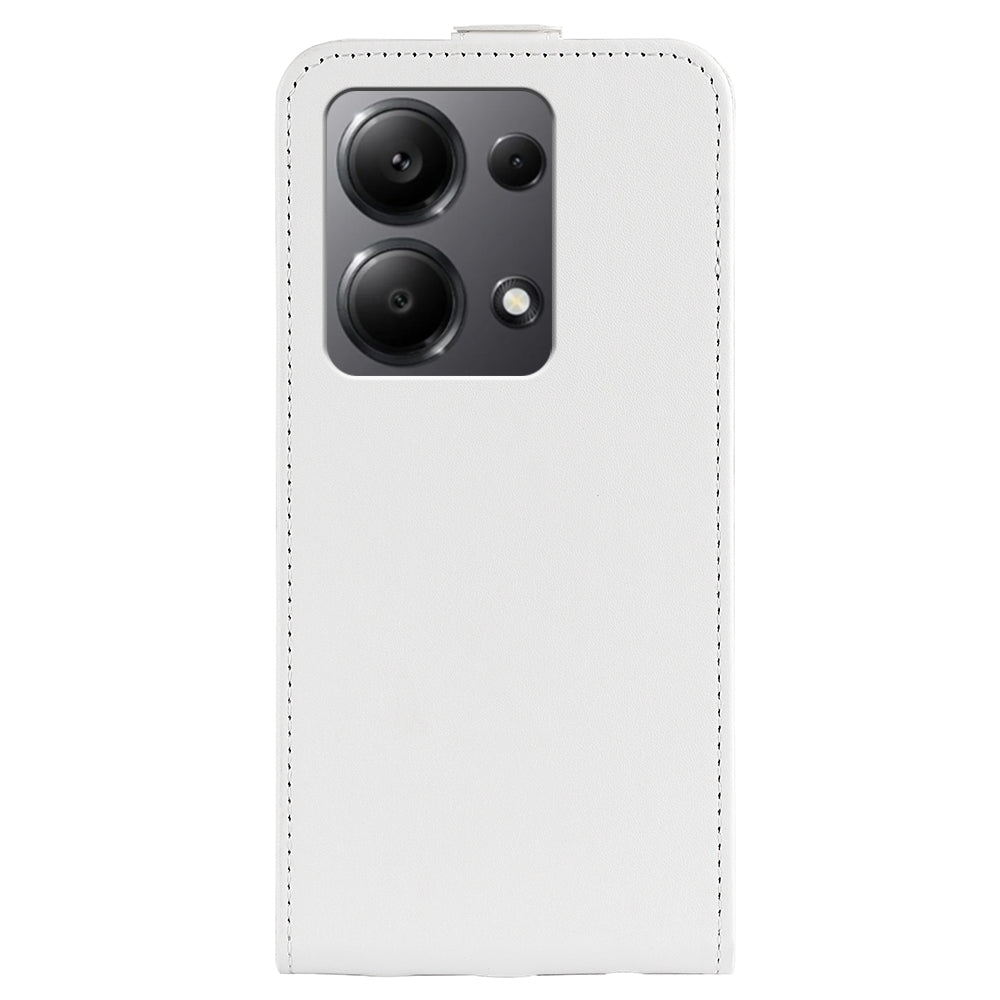 Xiaomi Redmi Note 13 Pro 4G Texture Vertical Flip Leather Wallet Case with Card Slot, PU TPU Shockproof Protective Cover, Anti-Drop Magnetic Folio Phone Case