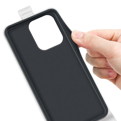 Xiaomi Redmi Note 13 4G Texture Vertical Flip Leather Wallet Case with Card Slot, PU TPU Shockproof Protective Cover, Anti-Drop Magnetic Folio Phone Case