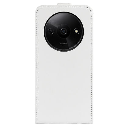 Xiaomi Redmi A3 Texture Vertical Flip Leather Wallet Case with Card Slot, PU TPU Shockproof Protective Cover, Anti-Drop Magnetic Folio Phone Case