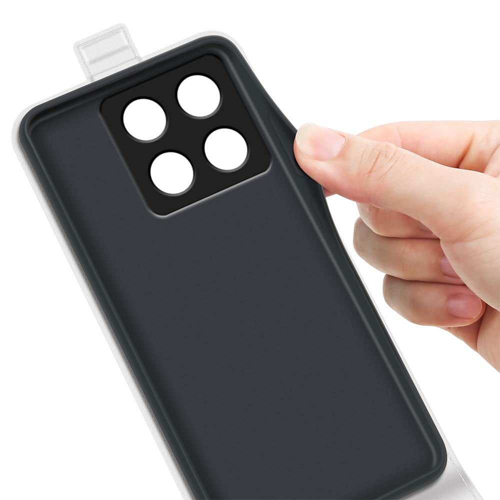 Xiaomi 14T Texture Vertical Flip Leather Wallet Case with Card Slot, PU TPU Shockproof Protective Cover, Anti-Drop Magnetic Folio Phone Case