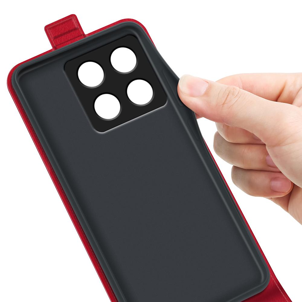 Xiaomi 14T Texture Vertical Flip Leather Wallet Case with Card Slot, PU TPU Shockproof Protective Cover, Anti-Drop Magnetic Folio Phone Case