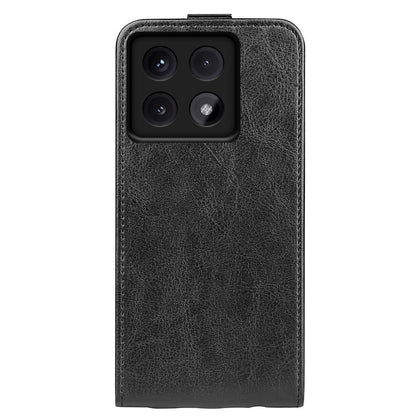 Xiaomi 14T Pro Texture Vertical Flip Leather Wallet Case with Card Slot, PU TPU Shockproof Protective Cover, Anti-Drop Magnetic Folio Phone Case