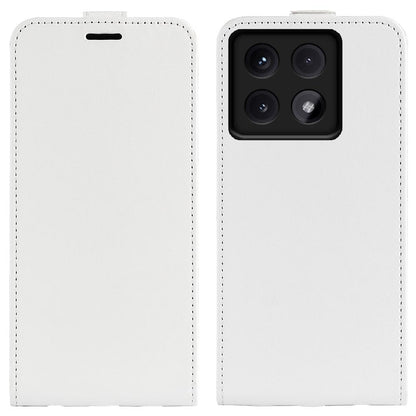 Xiaomi 14T Pro Texture Vertical Flip Leather Wallet Case with Card Slot, PU TPU Shockproof Protective Cover, Anti-Drop Magnetic Folio Phone Case