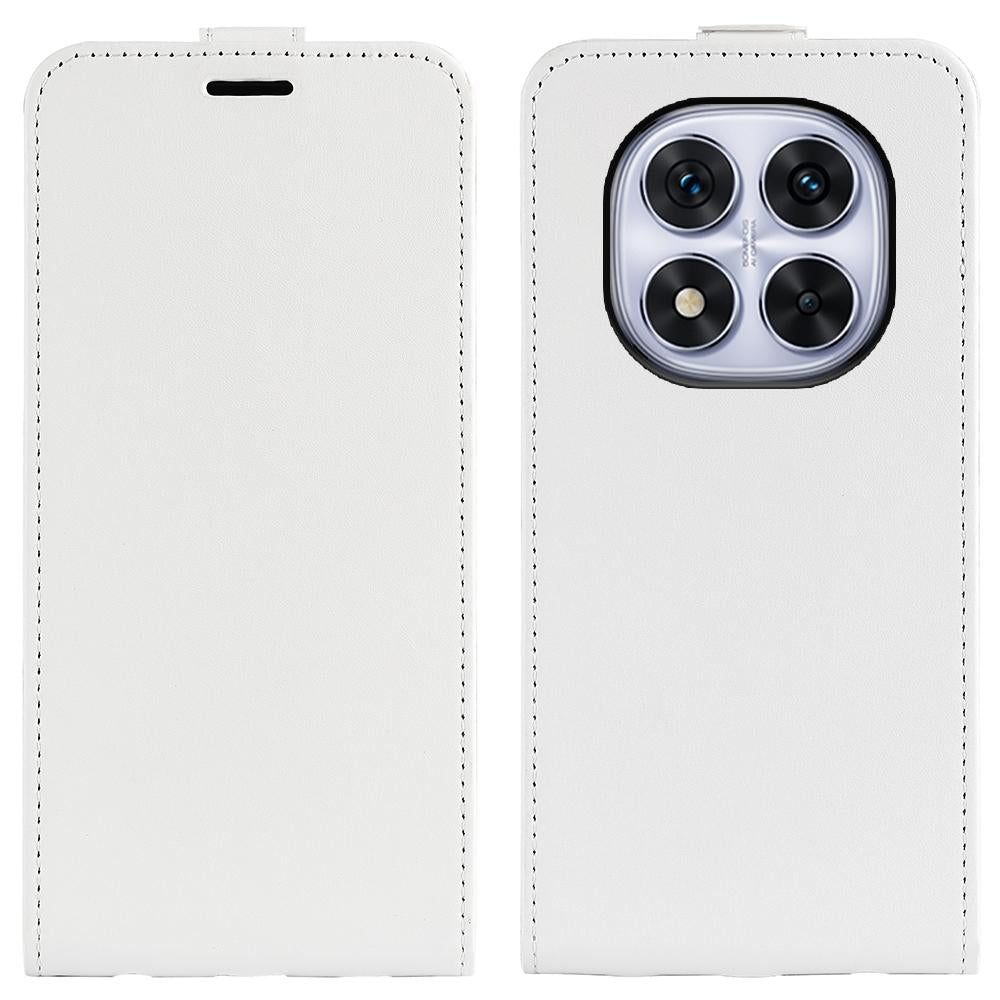 Xiaomi Redmi Note 14 Pro 5G Texture Vertical Flip Leather Wallet Case with Card Slot, PU TPU Shockproof Protective Cover, Anti-Drop Magnetic Folio Phone Case