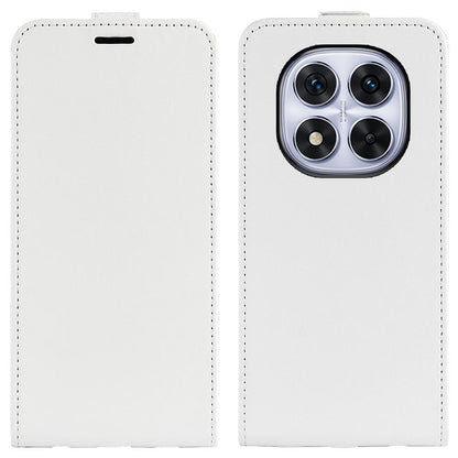 Xiaomi Redmi Note 14 Pro 5G Texture Vertical Flip Leather Wallet Case with Card Slot, PU TPU Shockproof Protective Cover, Anti-Drop Magnetic Folio Phone Case