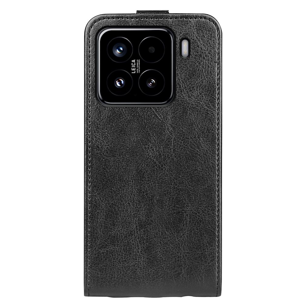 Xiaomi 15 Texture Vertical Flip Leather Wallet Case with Card Slot, PU TPU Shockproof Protective Cover, Anti-Drop Magnetic Folio Phone Case