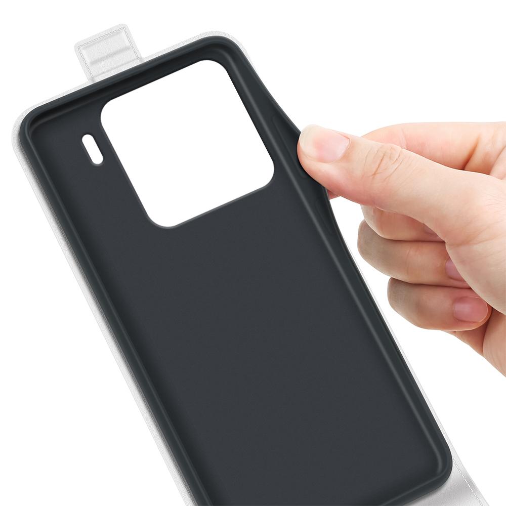 Xiaomi 15 Texture Vertical Flip Leather Wallet Case with Card Slot, PU TPU Shockproof Protective Cover, Anti-Drop Magnetic Folio Phone Case
