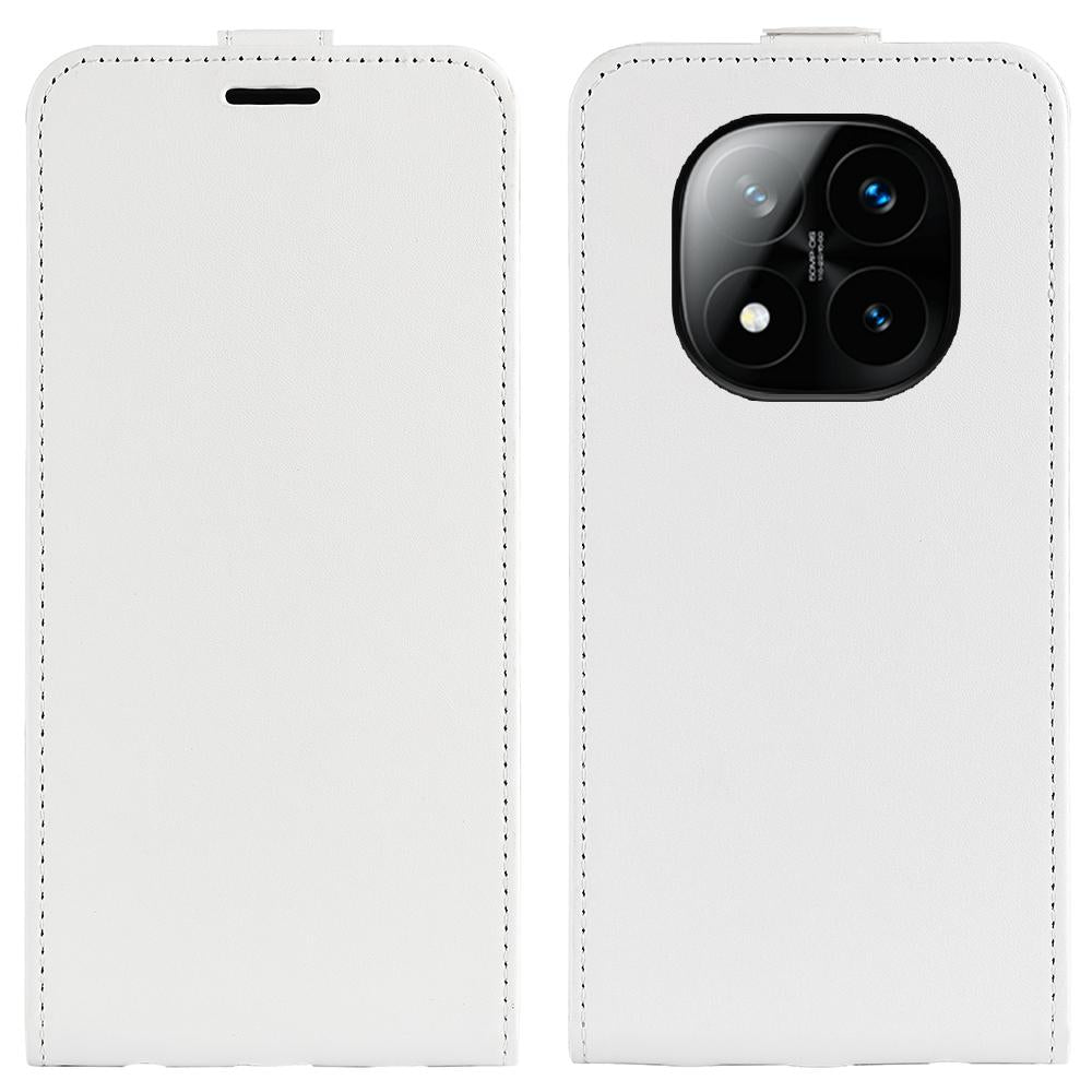Xiaomi Redmi Note 14 Pro+ 5G Texture Vertical Flip Leather Wallet Case with Card Slot, PU TPU Shockproof Protective Cover, Anti-Drop Magnetic Folio Phone Case