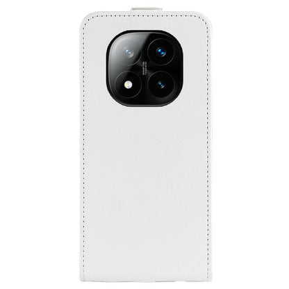 Xiaomi Redmi Note 14 Pro+ 5G Texture Vertical Flip Leather Wallet Case with Card Slot, PU TPU Shockproof Protective Cover, Anti-Drop Magnetic Folio Phone Case