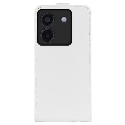 Xiaomi Poco M7 Pro 5G Texture Vertical Flip Leather Wallet Case with Card Slot, PU TPU Shockproof Protective Cover, Anti-Drop Magnetic Folio Phone Case