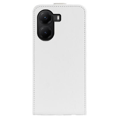 Xiaomi Poco X7 Pro Texture Vertical Flip Leather Wallet Case with Card Slot, PU TPU Shockproof Protective Cover, Anti-Drop Magnetic Folio Phone Case