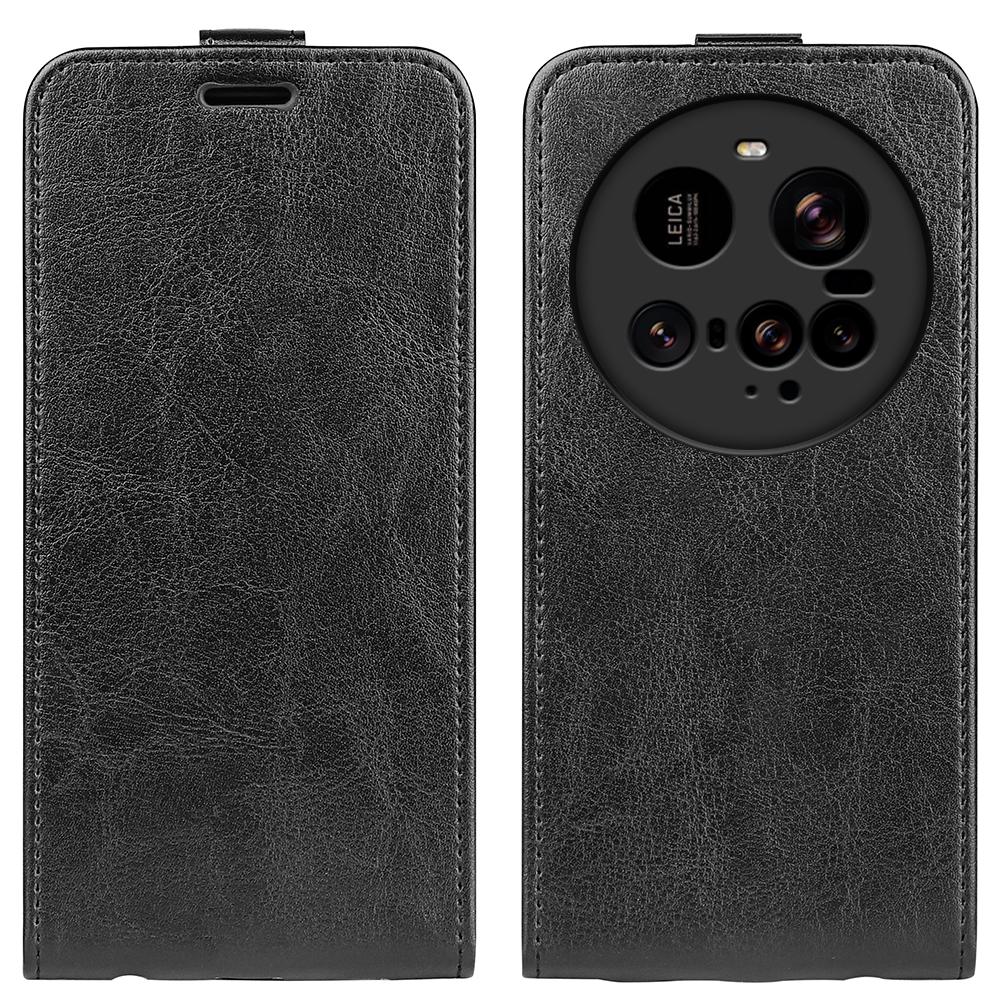 Xiaomi 15 Ultra Texture Vertical Flip Leather Wallet Case with Card Slot, PU TPU Shockproof Protective Cover, Anti-Drop Magnetic Folio Phone Case