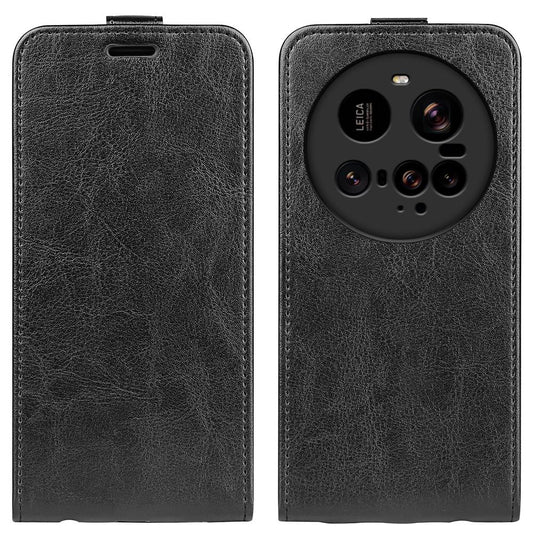 Xiaomi 15 Ultra Texture Vertical Flip Leather Wallet Case with Card Slot, PU TPU Shockproof Protective Cover, Anti-Drop Magnetic Folio Phone Case