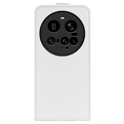 Xiaomi 15 Ultra Texture Vertical Flip Leather Wallet Case with Card Slot, PU TPU Shockproof Protective Cover, Anti-Drop Magnetic Folio Phone Case