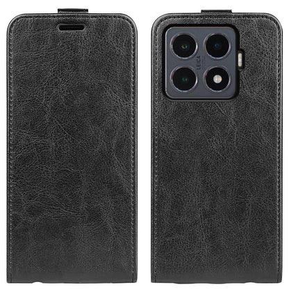 Xiaomi 15T Pro Texture Vertical Flip Leather Wallet Case with Card Slot, PU TPU Shockproof Protective Cover, Anti-Drop Magnetic Folio Phone Case