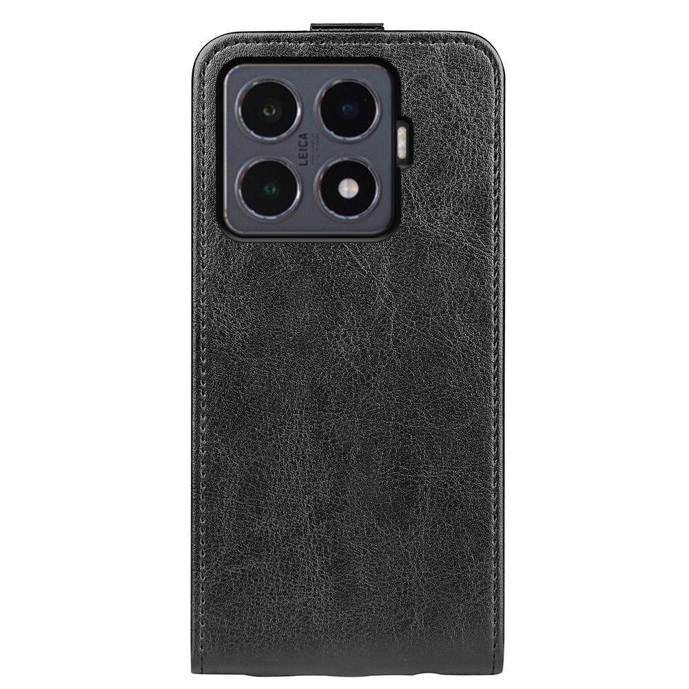 Xiaomi 15T Pro Texture Vertical Flip Leather Wallet Case with Card Slot, PU TPU Shockproof Protective Cover, Anti-Drop Magnetic Folio Phone Case