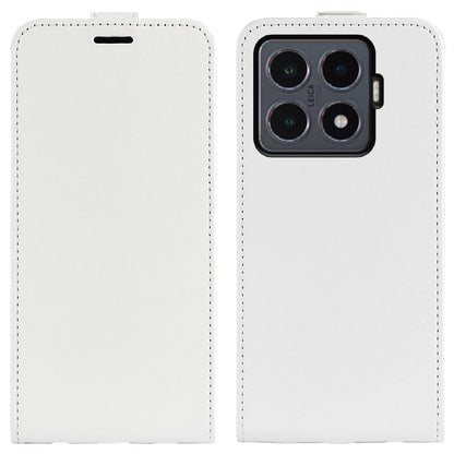Xiaomi 15T Pro Texture Vertical Flip Leather Wallet Case with Card Slot, PU TPU Shockproof Protective Cover, Anti-Drop Magnetic Folio Phone Case