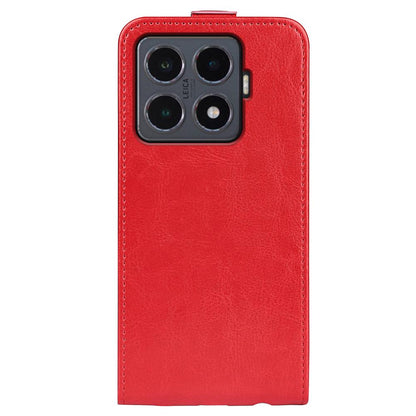 Xiaomi 15T Pro Texture Vertical Flip Leather Wallet Case with Card Slot, PU TPU Shockproof Protective Cover, Anti-Drop Magnetic Folio Phone Case